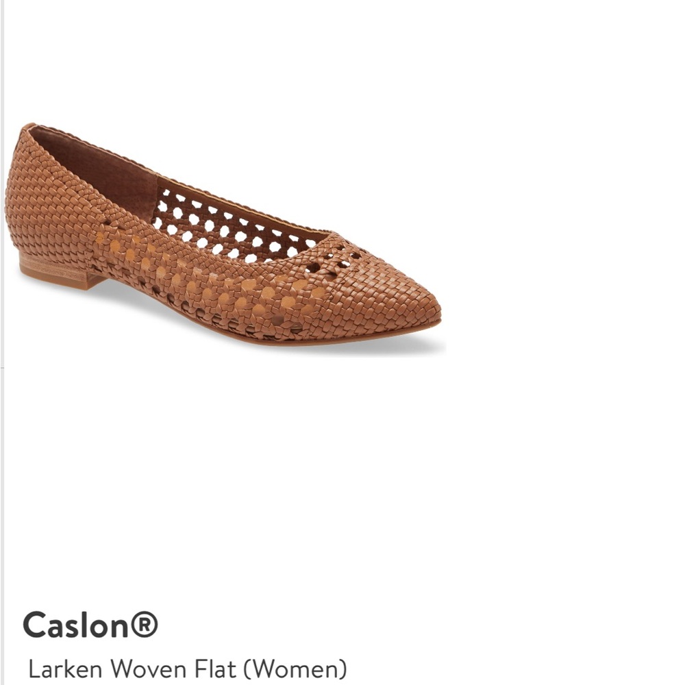 Caslon Larken Woven Flat (Women) size 6.5